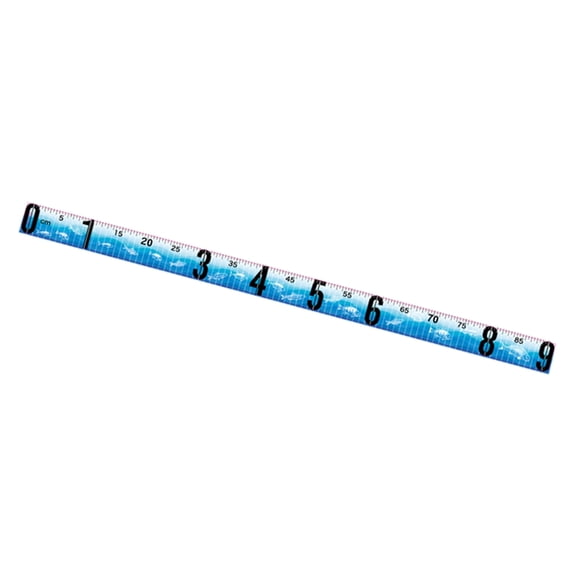 Portable Fish Measuring Ruler Waterproofs Foldable Fish Ruler Measurement Tool Fishing Fish Measuring Device Easy to Use