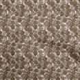 thumbnail image 1 of oneOone Viscose Chiffon Brown Fabric Tropical Craft Projects Decor Fabric Printed By The Yard 42 Inch Wide, 1 of 5