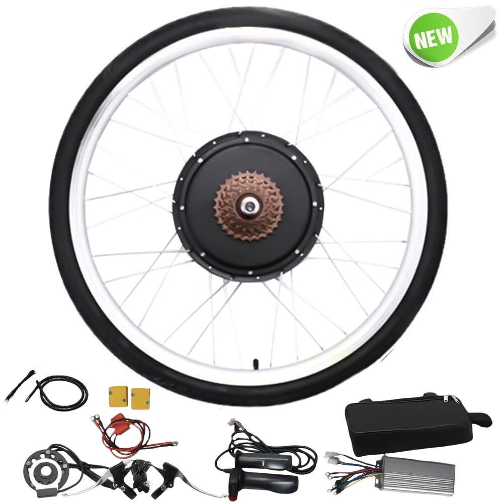Aiqidi 48V 26" Electric Bicycle Rear Wheel 1000W EBike Cycling Hub