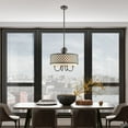 thumbnail image 4 of Livex Lighting Arabesque 5 Light Pendant Light in English Bronze, 4 of 16