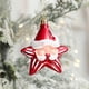 thumbnail image 1 of Adorno para árbol de Navidad, 2 piezas, plástico para colgar en la víspera de Navidad, bonitos accesorios para árbol de Navidad de color rojo, decoración colgante de Papá Noel para colgar en, 1 of 7