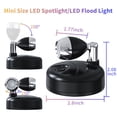 thumbnail image 4 of Yeacher 13 Colors Changing RGB LEDs Under Cabinet Lamp 2 PCS with 2 * Controller, 4 of 8