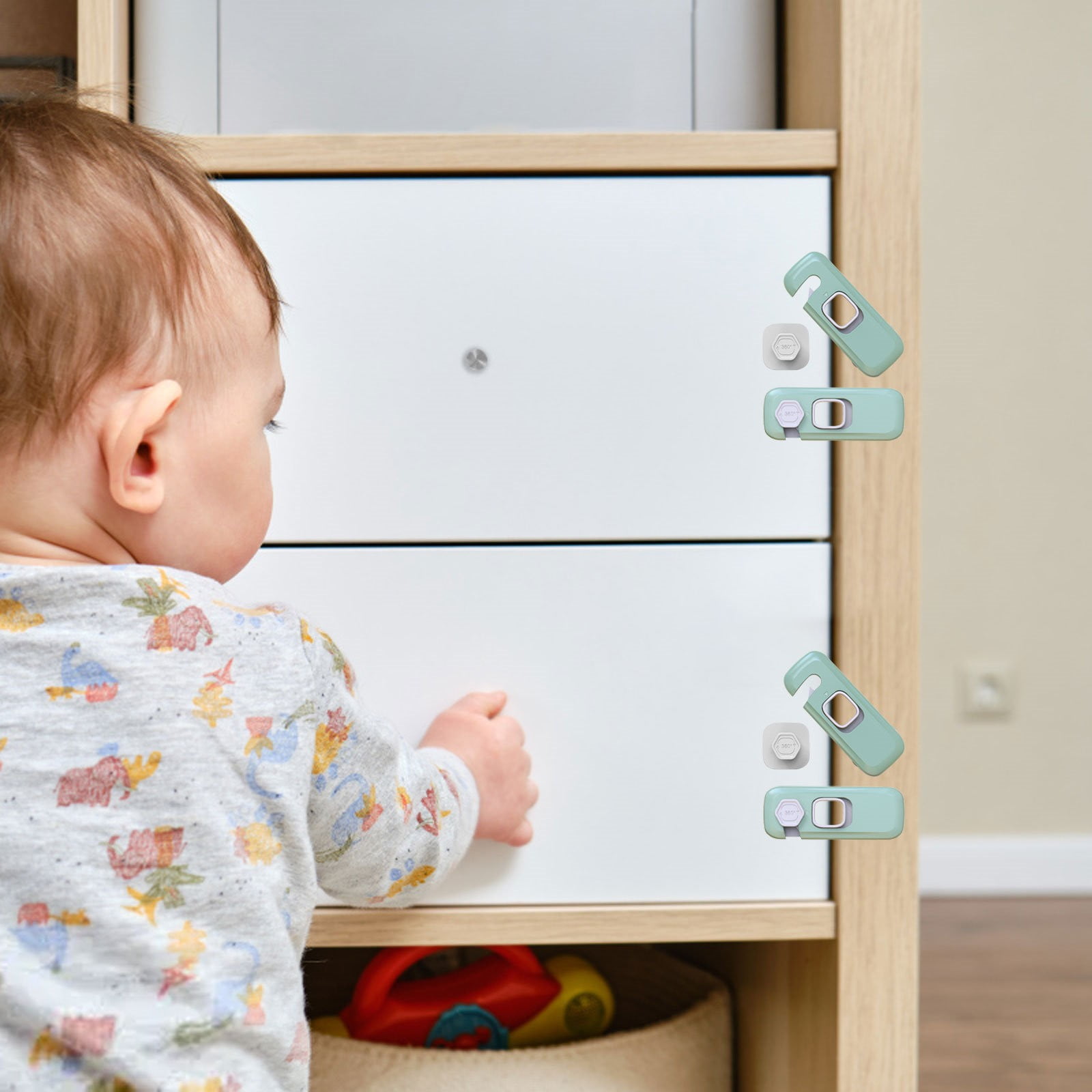 Rubber Bump Stop Door Refrigerator Lock Childproof Cabinet Child Proof Locks Self Adhesive For Cabinets Dishwasher Oven