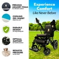 thumbnail image 4 of Majestic Electric Wheelchairs for Adults, Foldable Lightweight Electric Wheelchair, Light Weight Folding Power Chair for Seniors, Portable Motorized Wheelchair, Durable Ultra Light Wheel Chair, 4 of 7