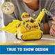 thumbnail image 3 of Paw Patrol, Bulldozer de Rubble, vehículo de juguete con figura de acción coleccionable, juguetes para niños con mentalidad sustentable para niños y niñas de 3 años en adelante, 3 of 5
