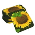 thumbnail image 4 of Sikiie Sunflower Print Flip Double-layer Pencil Case, All-purpose Stationery Bag for Study and Office, Zipper Design, Unisex, 4 of 7