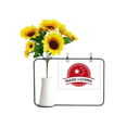 thumbnail image 1 of en china emblema estrellas chino tarjeta de bendición de jarrón de girasol artificial, 1 of 3