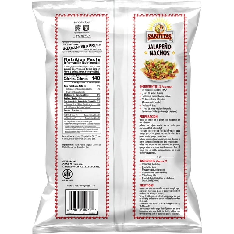 Santitas Tortilla Chips 11 Oz. Walmart