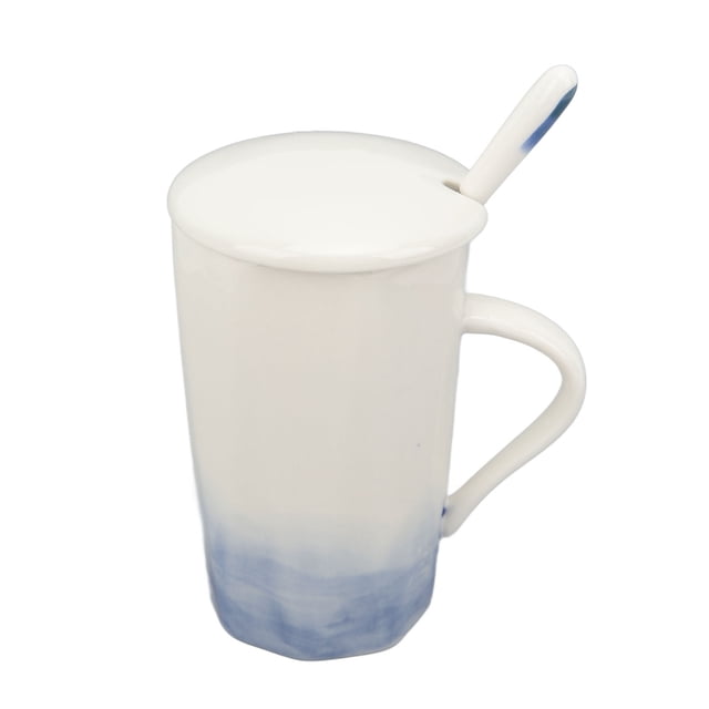 Tazas, taza de cerámica de 400 ml, tazas de cerámica grandes con tinta, tazas de café ultra sensibles