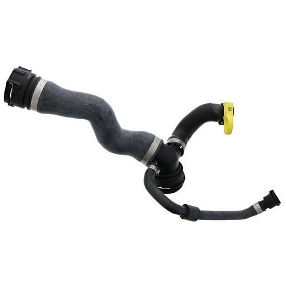 Upper Radiator Hose - Compatible with 2011 - 2017 BMW 535i GT xDrive 2012 2013 2014 2015 2016