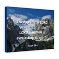 thumbnail image 5 of Scripture Walls Isaiah 26:4 Everlasting Strength Bible Verse Canvas Christian Wall Art Ready to Hang Unframed, 5 of 16