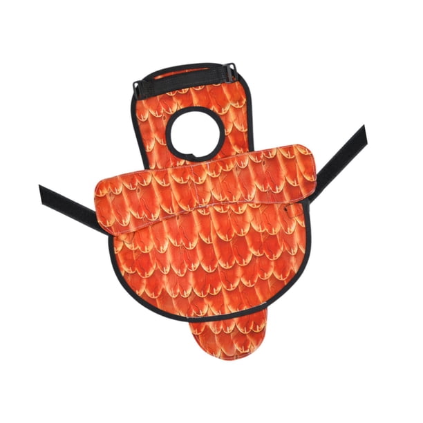 Silla de pollo del delantal de pollo para accesorios para gallinas, protección de plumas suministros ligeros de pollos de apareamiento de gallina Estilo B