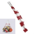 thumbnail image 2 of Large Sports Ball Hoop Mesh Net 10 Balls Carry Net Bag for Basketball Football Workhe, 2 of 3