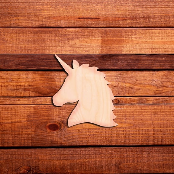Laser Cut Unicorn Head