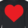 thumbnail image 4 of Inktastic Red Heart Long Sleeve T-Shirt, 4 of 5