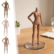 1/6 Scale 22 Joints Yoga Doll Body, Articulated Action Figure for Custom, 26cm