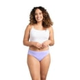 thumbnail image 6 of Fruit of the Loom Women's Premium Breathable Micro-Mesh Bikini Panty, 5 Pack Assorted,Size 8, 6 of 9