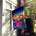 thumbnail image 2 of Ranunculus in Color House Flag, 2 of 5