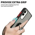 thumbnail image 4 of CoverON For Samsung Galaxy A04 / Galaxy A04s / Galaxy A13 5G Case, Clear Back Ring Holder Kickstand Phone Cover, Black, 4 of 7