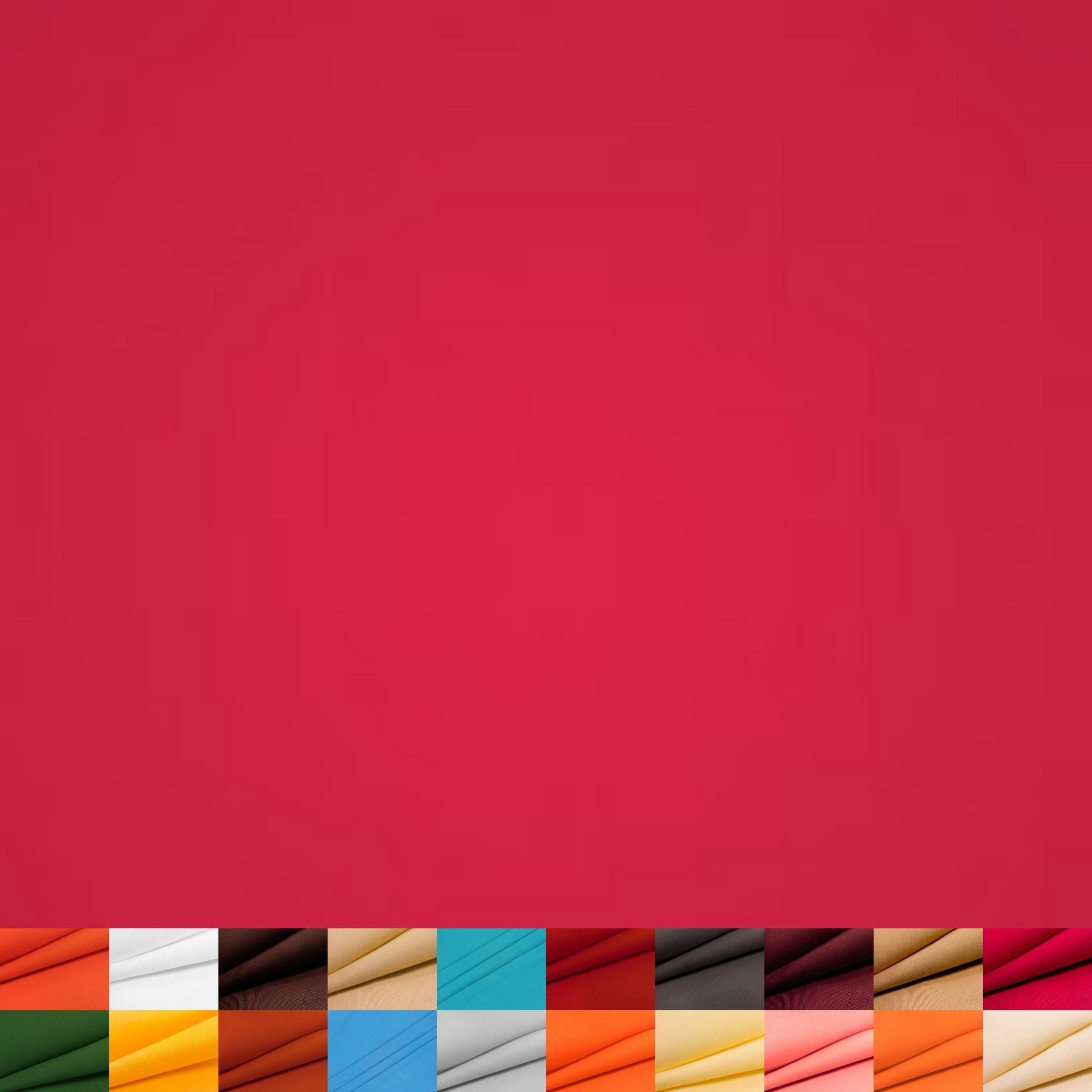 (2 pack) Waverly Inspirations 2 Yard Cut 100% Cotton Solid Fabric, Lipstick, 44" Wide for Quilting & Sewing