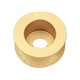 thumbnail image 1 of Muela abrasiva de diamante Yashi soldada al vacío en seco redonda 20 mm de diámetro interior 75 mm dorado, 1 of 5