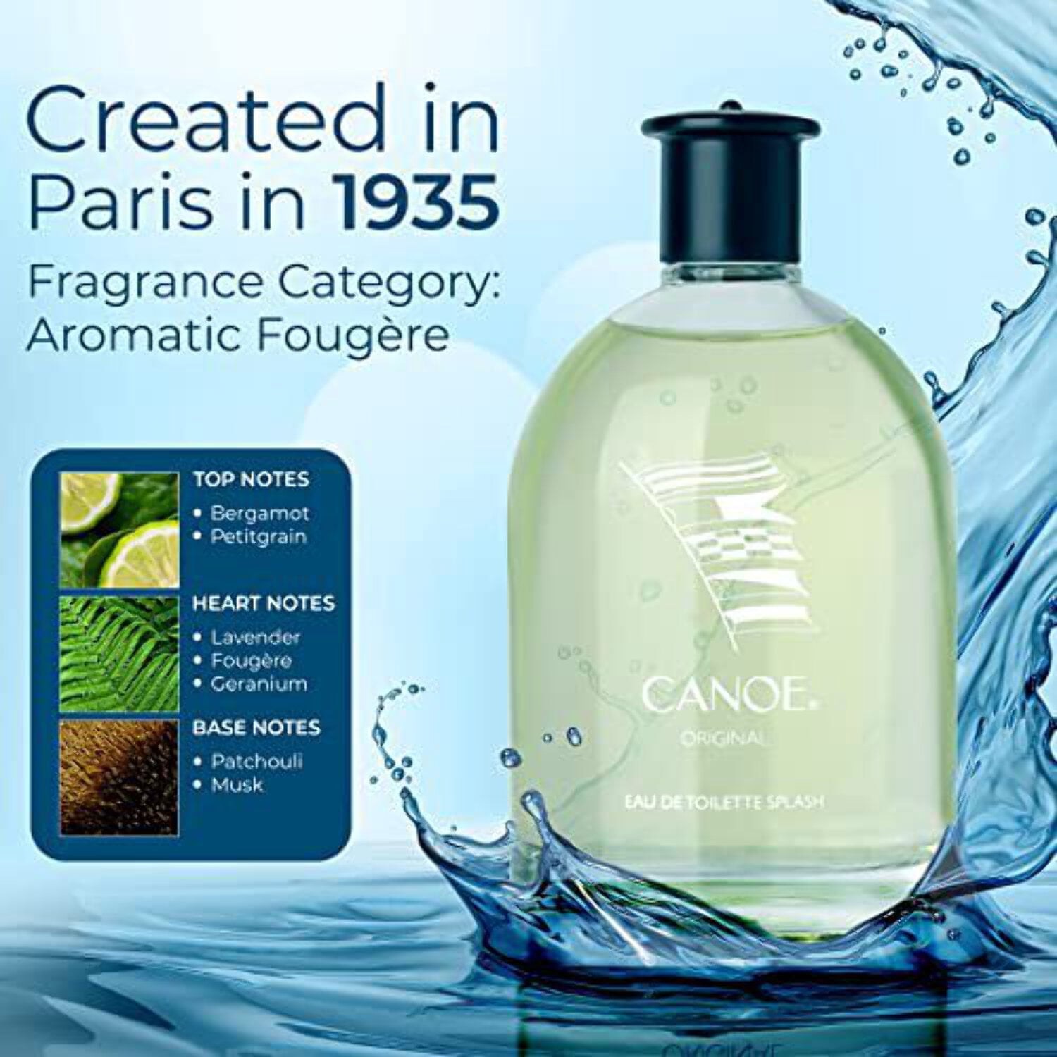 CANOE by Dana Eau De Toilette / Cologne 8 oz for Men