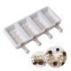 thumbnail image 4 of Molde De Silicona Para Hielo, Molde Reutilizable Para Paletas De 4 Cavidades Para Diy, Helado, Postre, Chocolate Speravity  HA035350-00, 4 of 6