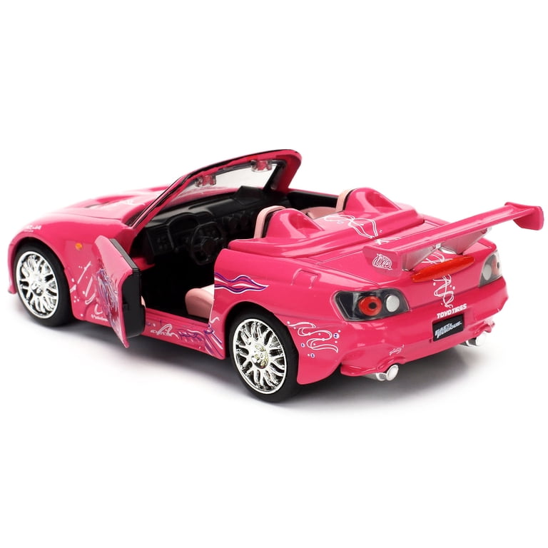 Suki's Honda S2000 ダイキャストミニカー Suki's Honda S2000 Convertible Pink with Graphics 