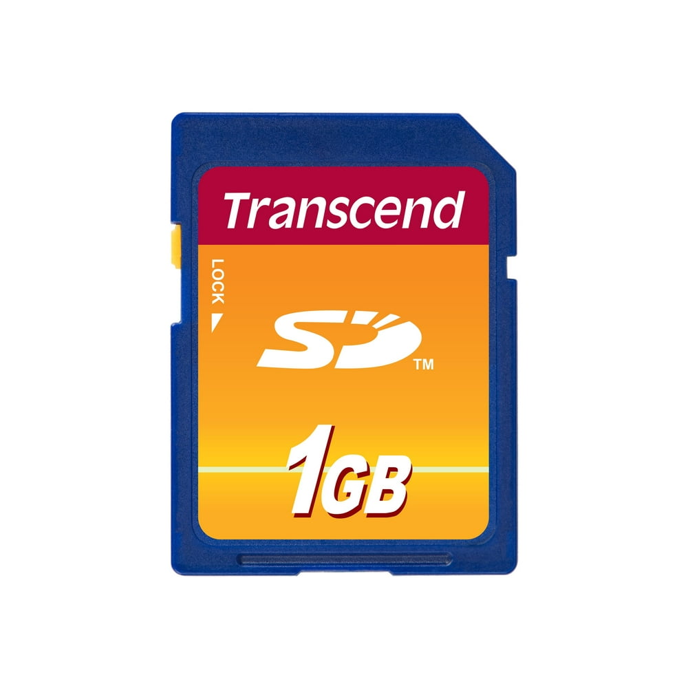 Transcend - Flash memory card - 1 GB - SD - Walmart.com - Walmart.com