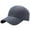 Dark Gray, variant on Unisex Baseball Cap Mesh Back Adjustable Sun Hat for Outdoor Sports Running Fast Drying Dark Gray