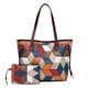thumbnail image 2 of Bolsos de mano de diseñador nuevos a la moda con estampado de cuadros escoceses coloridos y de gran capacidad para mujer, superventas, 2 of 5