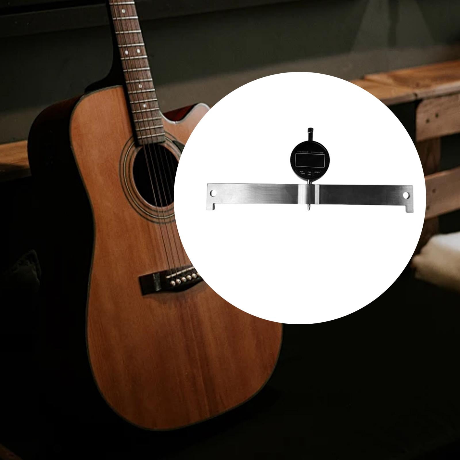 LeeQinersw Guitar Leveling Digital Ruler for Luthier/Acoustic Guitar Maker Guitar Accessory