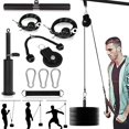 thumbnail image 1 of DIY Polea de Cable para Gimnasio,Fitness LAT y Sistema de Polea de Elevación,Accesorios de Polea de Cable para Ejercicio en Casa,Extensiones de Tríceps Juego de 8 Pieza,Aparatos de Ejercicio, 1 of 7