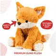 thumbnail image 3 of GUND Cozys Collection Fox Stuffed Animal Plush, Orange, 10”, 3 of 6