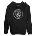 thumbnail image 2 of Men's 1863FC Black Manchester City Monochrome Badge Fleece Pullover Hoodie, 2 of 3