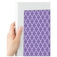 thumbnail image 4 of PinPix 16x16 Custom Cork Bulletin Board Quatrefoil Purple Poster Board Has a Fabric Style Canvas Finish, Framed in Quatrefoil Purple, by ArtToFrames (PinPix-282), 4 of 6