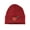 Red, variant on Heart Stab Patch Cuffed Beanie - Royal