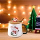 thumbnail image 1 of Taza térmica de cerámica con diseño de Papá Noel, ideal para regalo de Navidad., 1 of 7