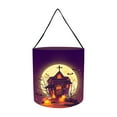 thumbnail image 2 of PRETXORVE Halloween Decorations, Glowing Halloween Candy Bag Portable LED Pumpkin Light Emitting Tube Halloween Bag Storage Bag, 2 of 2