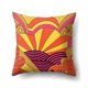 thumbnail image 1 of Funda De cojín De dibujos animados para dormitorio, cubierta De almohada De 45cm con diseño De arcoíris, sol y Amanecer qym unisex, 1 of 2