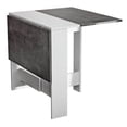 thumbnail image 3 of Symbiosis E2050A2198X00 Papillon Foldable Table, White & Concrete, 3 of 6