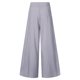 thumbnail image 5 of Pantalones de mujer de cintura alta y pierna ancha - Pantalones informales con cintura elástica - Bolsillos cómodos y corte holgado - Ropa de verano de poliéster, 5 of 5