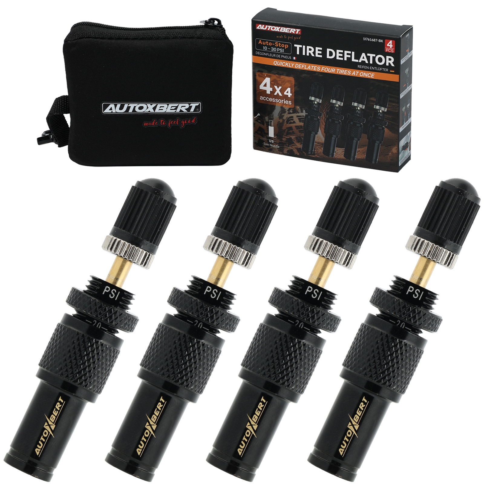 Kit De Réparation Pneu Lourd Duty Professionnel - Pour Pneus Tubeless - Bouchons Et Outils Inclus - Neuf En Boîte