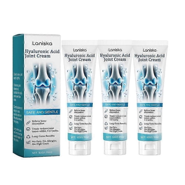 3pcs Hyaluronic Acid Joint Massage Gel, Advanced Joint and Bone Care Gel for Back, Neck, Hands, Knees