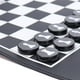 thumbnail image 3 of Juego de ajedrez clásico portátil, 32 piezas de ajedrez en blanco y negro, juego de para entrenamiento de , juegos familiares, juguete de Sunnimix Ajedrez, 3 of 8