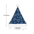thumbnail image 3 of Haiem Sea Turtle Pattern Santa Hat Confortable Velvet Christmas Hat for Christmas Party Favors Fit for Adults and Kids, 3 of 6