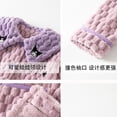 thumbnail image 3 of Pijamas de peluche para niños de Sanrioed, de Kuromi Pochacco, de estilo coreano, para otoño e invierno, de franela Kawaii, para el hogar, 3 of 4