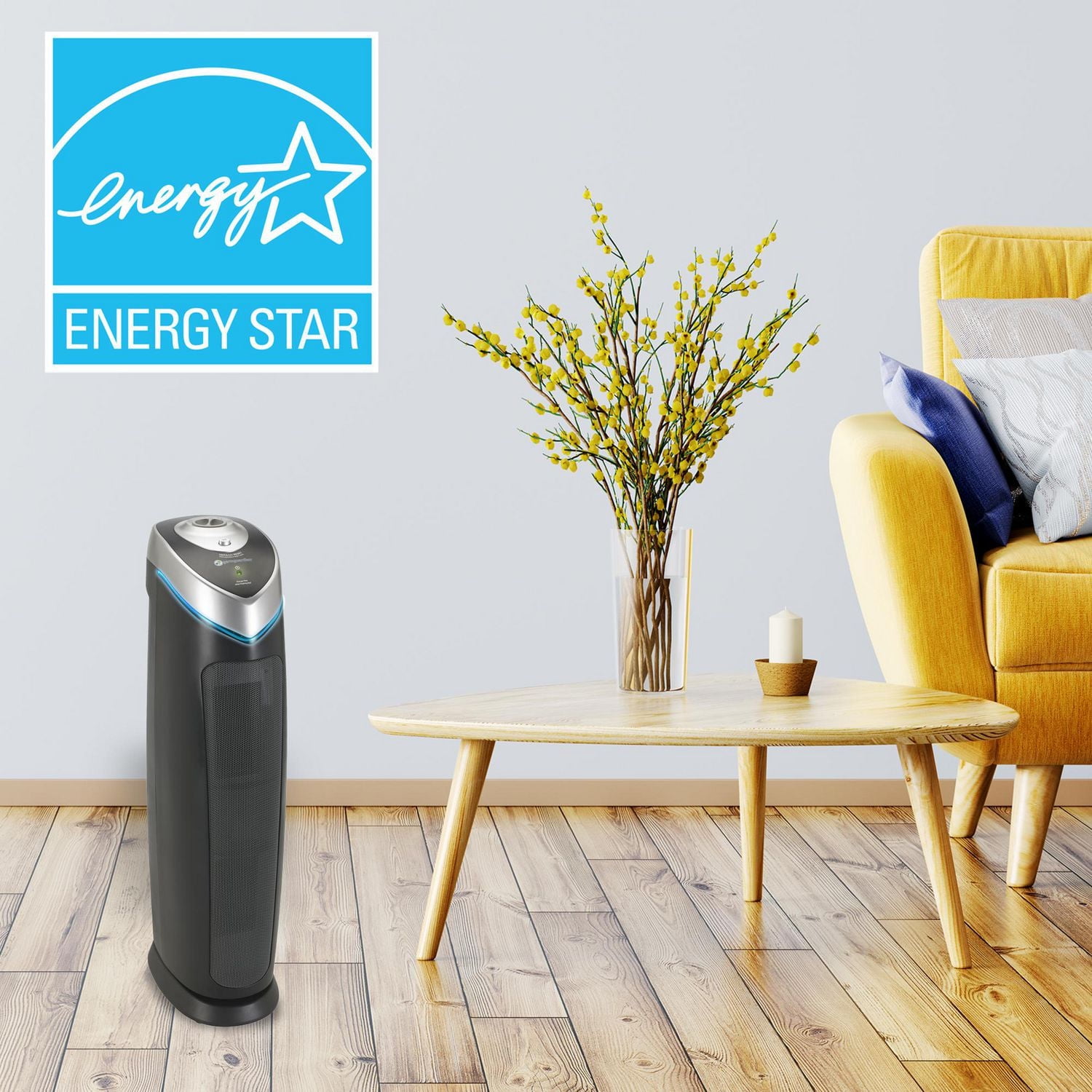 GermGuardian Air Purifier AC5000BCA 4-in-1 with True HEPA UV-C & Odour Reduction