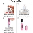 thumbnail image 2 of 5ml Refillable Empty Bag Perfume Spray Bottle, Reusable Mini Atomizer, Travel Portable Pocket Spray Bottle, 2 of 5
