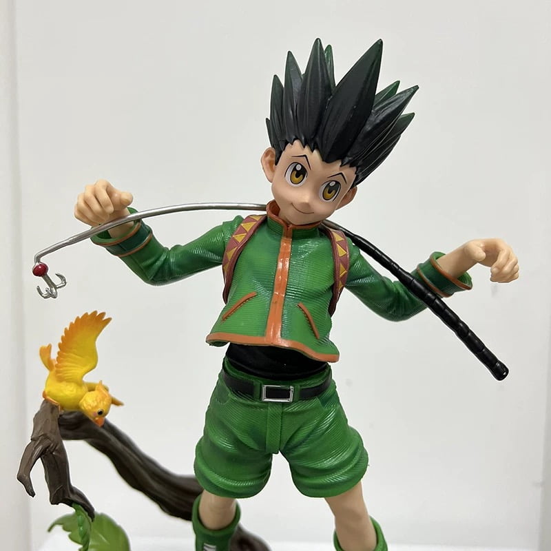 New HUNTER×HUNTER Gon Freecss (Combat Ver) Character Anime Model Statue Action Figures Desktop Ornament Popular Decorations Fan Souvenirs Creative Gift Collectable